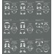 Клампа за кофердам - За долни молари RDC202